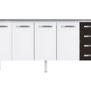 VITRALFER GABINETE ACO HOME BR/PTO 1,80 MT