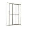 ALUAN ALUMI PORTA CORRER 02 FOLHAS VIDRO LISO 210X150 BRANCO - 4049