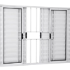 ALUAN ALUMI VENEZIANA 6 FOLHAS 100X200 C/ GR BRANCO - 6047