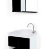RORATO KIT BERGAMO SUSP. 2 PORTAS 63,5CM + PIA+ESP TP