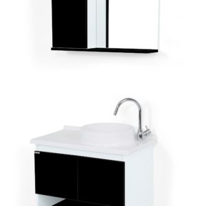 RORATO KIT BERGAMO SUSP. 2 PORTAS 63,5CM + PIA+ESP TP