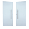 ALUAN ALUMI PORTA LAMBRIL 210X090 DIR BRANCO - 4065