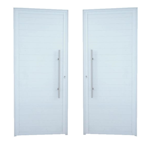 ALUAN ALUMI PORTA LAMBRIL 210X100 ESQ BRANCO - 4057