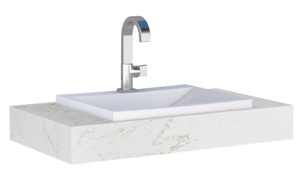 COZIMAX BANCADA SUSPENSA ARATI 80 BR POL C/ LOUCA