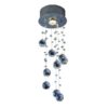 LLUM PLAFON CRYSTAL SPIRAL 16CM 1XGU10 - CS741601PF