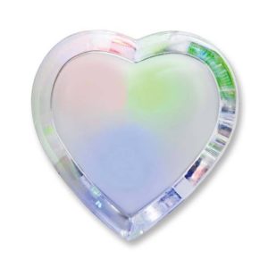 LLUM LUMINARIA NOTURNA  LED CORACAO 127V RGB - LNL7ARGB