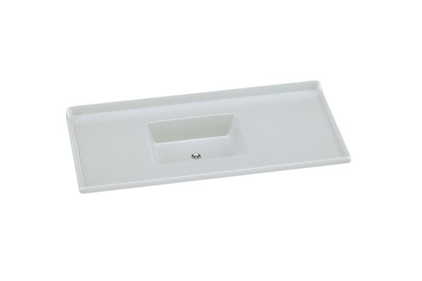 RORATO PIA MARM.SINT.STD 120X55 CINZA CLARO