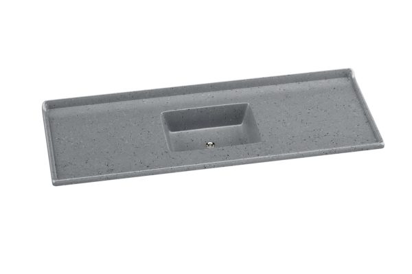 RORATO PIA MARM.SINT.STD 150X55 CINZA