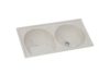 RORATO TANQUE DUPLO STD 110X55 TRAVERTINO