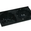 RORATO TANQUE DUPLO STD 124X62 PRETO