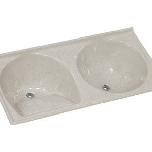 RORATO TANQUE DUPLO STD 124X62 TRAVERTINO