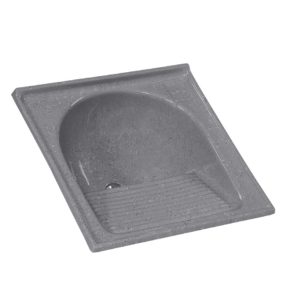 RORATO TANQUE SIMPLES STD 60X60 CINZA