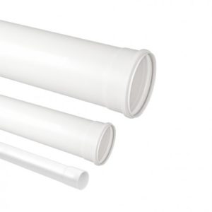 TUBO BRANCO EG 100 MM KRONA ( BARRA 6 METROS )