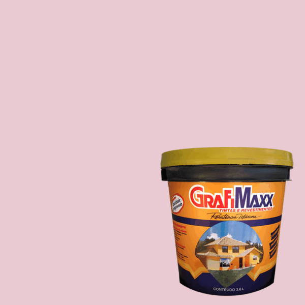 GRAFIMAXX ACRILICO PROFISSIONAL 3,6L ROSA BEBE