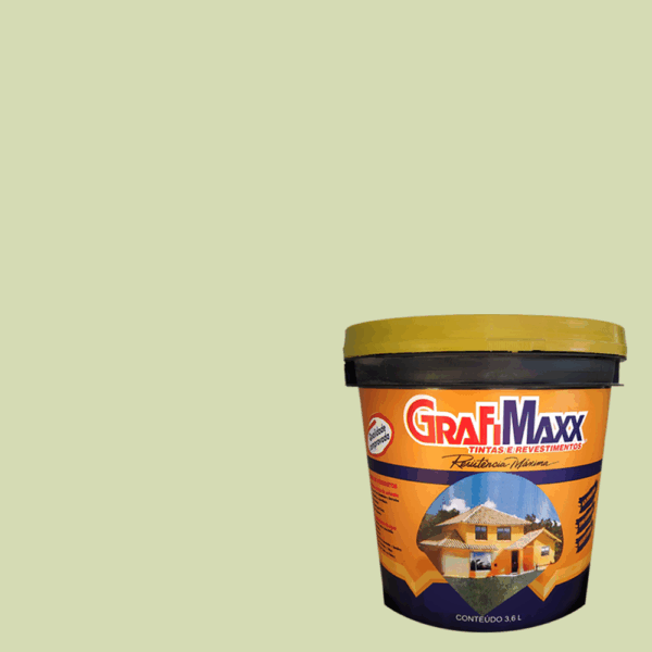 GRAFIMAXX ACRILICO PROFISSIONAL 3,6L VERDE MALVA