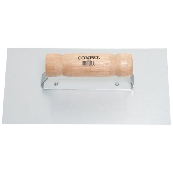 COMPEL DESEMPENADEIRA ACO LISA 12X25 - 02402