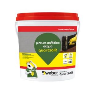 QUARTZOLIT PINTURA ASFALTICA ACQUA 3,6L