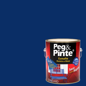 EUCATEX PEG & PINTE ESMALTE SINT. BRILH. 3,6L AZUL DEL REY