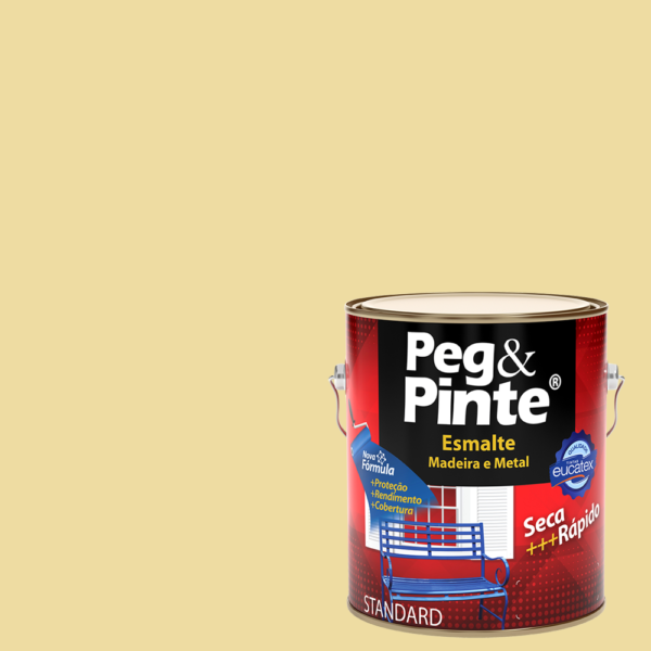 EUCATEX PEG & PINTE ESMALTE SINT. BRILH. 3,6L MARFIM