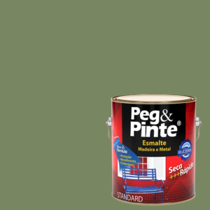 EUCATEX PEG & PINTE ESMALTE SINT. BRILH. 3,6L VERDE NILO