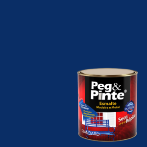 EUCATEX PEG & PINTE ESMALTE SINT. BRILH. 0,9L AZUL DEL REY