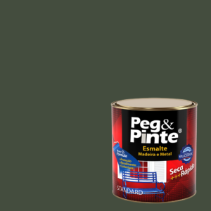 EUCATEX PEG & PINTE ESMALTE SINT. BRILH. 0,9L CINZA ESCURO