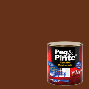 EUCATEX PEG & PINTE ESMALTE SINT. BRILH. 0,9L TABACO