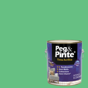 EUCATEX PEG & PINTE ACRILICO FOSCO 3,6L VERDE RECIFE
