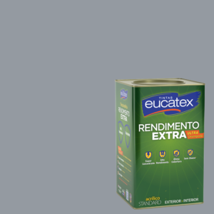 EUCATEX REND. EXTRA 18L CINZA GRANIZO