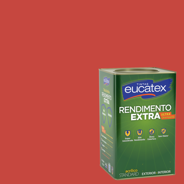 EUCATEX REND. EXTRA 18L PAU BRASIL