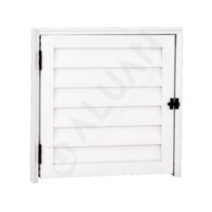 ALUAN ALUMI ABRIGO / PORTINHOLA 60X60 L16 BRANCO - 3070