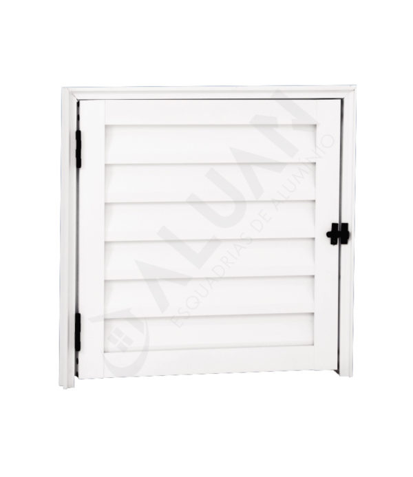 ALUAN ALUMI ABRIGO / PORTINHOLA 60X60 L16 BRANCO - 3070