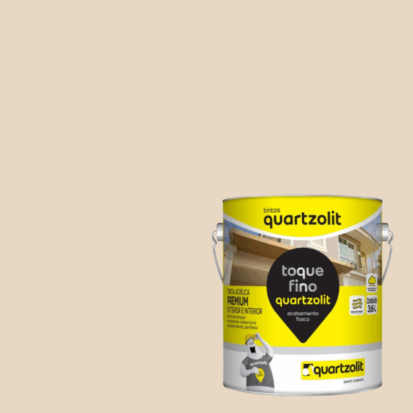 QUARTZOLIT TOQUE FINO PREM 3,6L PALHA