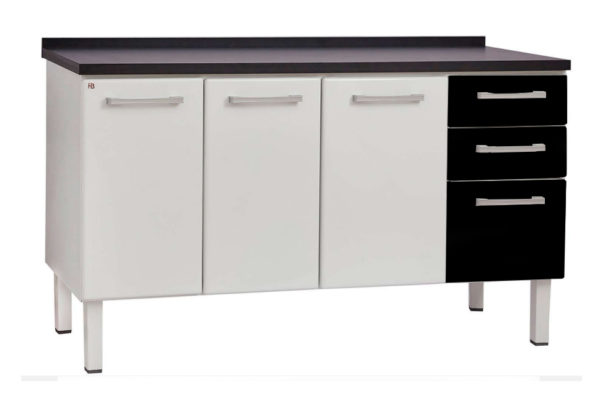 HB GABINETE ACO FLORATA P/ PIA 2,00 2G PRETO