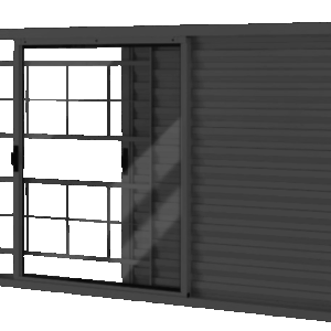 HB VENEZ. 3 FOLHAS PRETO 100X150 C/GR QUAD - 2300.54 / 7324