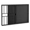 HB VENEZ. 3 FOLHAS PRETO 100X150 C/GR QUAD - 2300.54