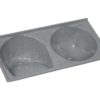 RORATO TANQUE DUPLO STD 124X62 CINZA