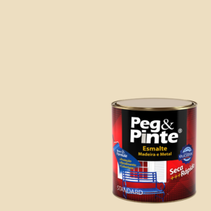 EUCATEX PEG & PINTE ESMALTE SINT. BRILH. 0,9L AREIA