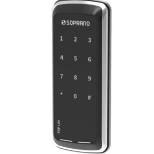 SOPRANO FECHADURA DIGITAL SOBREPOR EXT PRE SENHA FSP100 - 22001.0100.92
