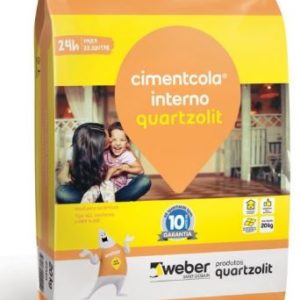 QUARTZOLIT ARG. AC I INTERNA CINZA 20 KG