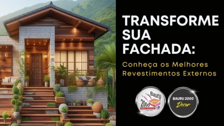 Transforme Sua Fachada: Revestimentos Externos