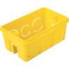 CX. LUZ PVC 4X2 AMARELA