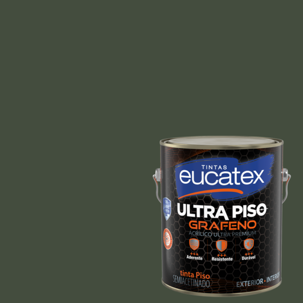 EUCATEX ULTRA PISO GRAFENO 3,6L CINZA ESCURO