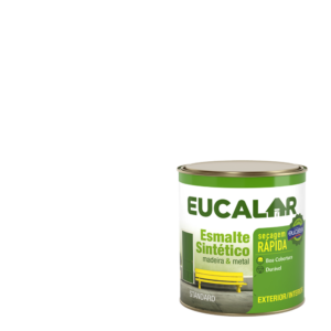 EUCALAR ESMALTE SINTETICO 225ML BRANCO