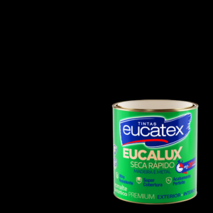 EUCALUX ESMALTE SINTETICO 900ML PRETO FOSCO