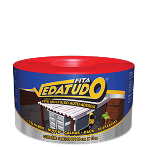 (ROLO) MANTA VEDATUDO 10 CM FITA ADESIVA 10MT