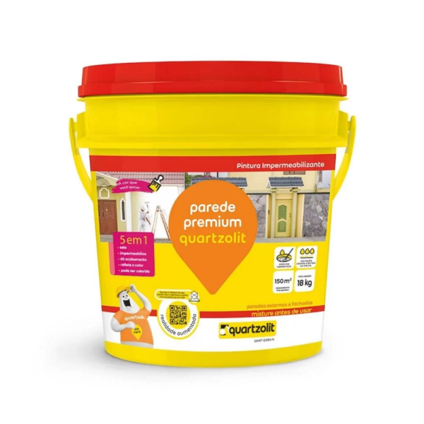 QUARTZOLIT IMPERMEABILIZANTE PAREDE PREMIUM 18 KG