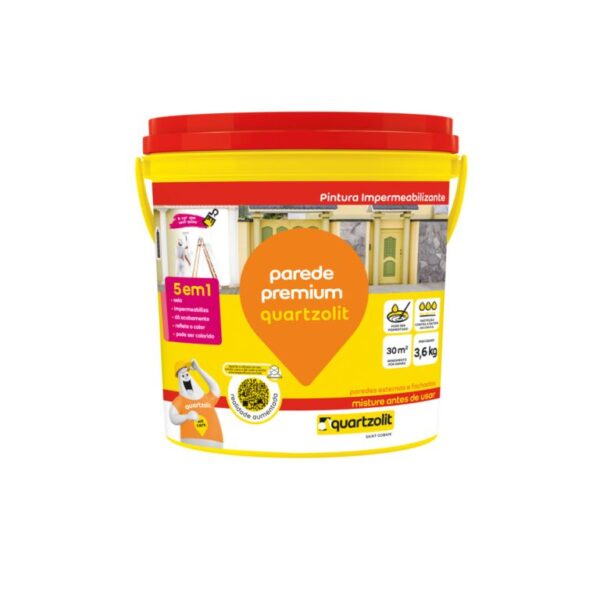 QUARTZOLIT IMPERMEABILIZANTE PAREDE PREMIUM 3,6 KG