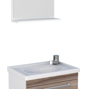 COZIMAX KIT GAB. WC AGATA 45CM BCO/TAM (GAB+ESP)