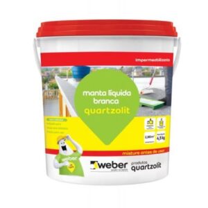 QUARTZOLIT MANTA LIQUIDA BRANCA 4,5 KG